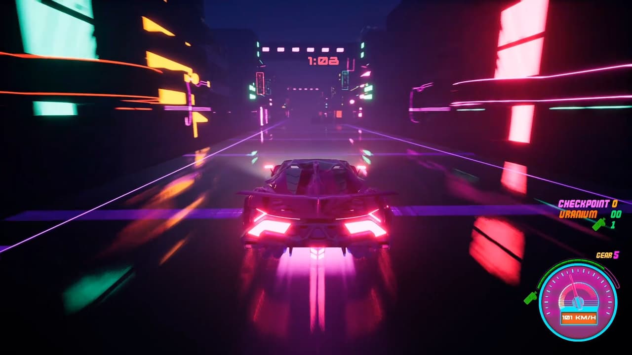 Rhythmic Retro Racer screenshot 4