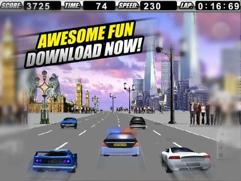 A Cop Chase Car Race 3D FREE - By Dead Cool Apps