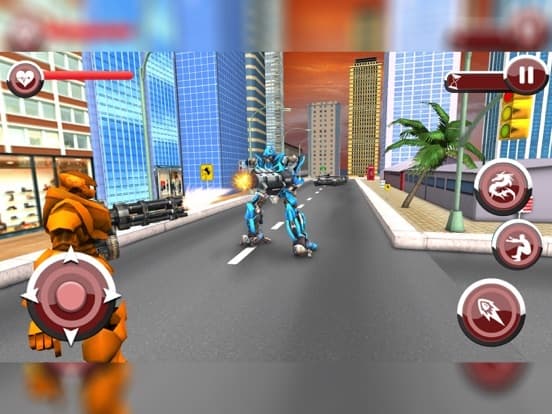 Underwater Dragon Robot Sim screenshot 2
