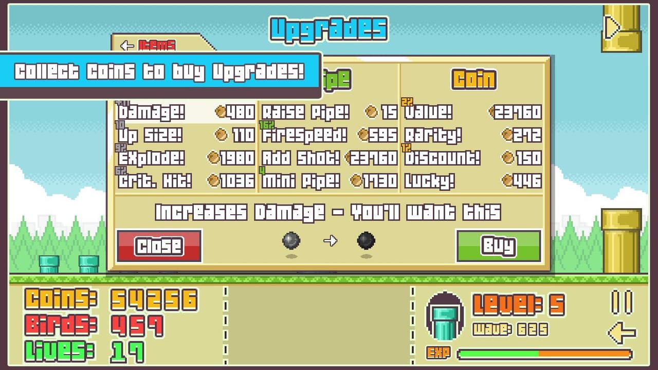 Flappy Defense (itch) screenshot 5