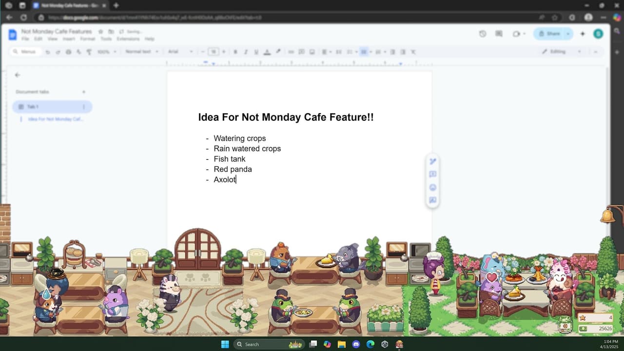 Not Monday Cafe screenshot 5