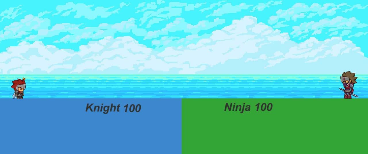 Knight Vs Ninja screenshot 2