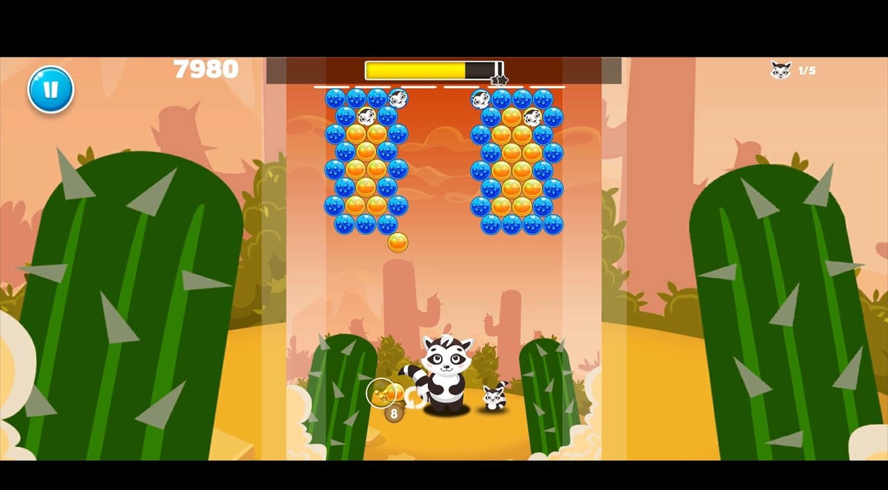 Raccoon Hero: Among The Cacti screenshot 3
