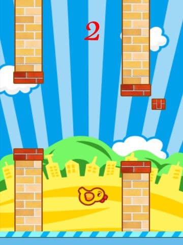 Fly Bird 2 - Let Me Jump Cross These Target Walls screenshot 4