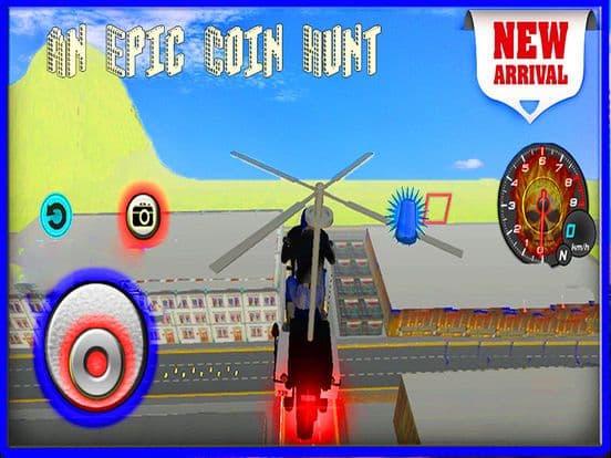 Flying Motorcycle – Real Police Pilot Helicopter