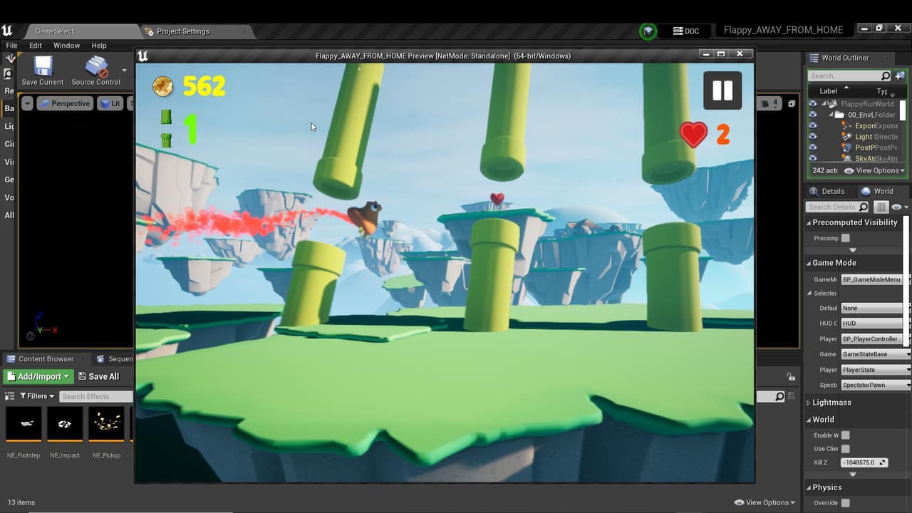FLAPPY AWAY FROM HOME screenshot 3