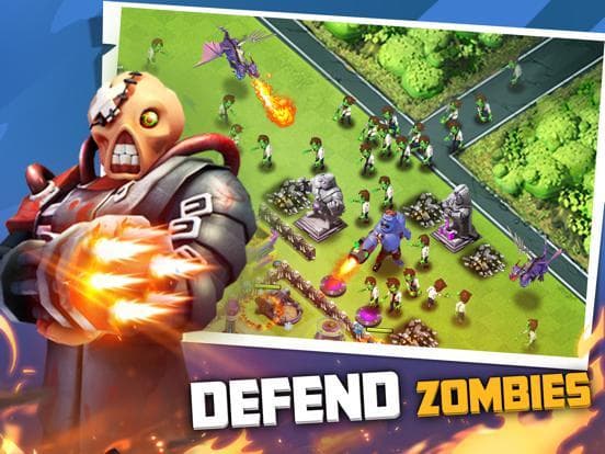 X-War:Clash of Zombies screenshot 2