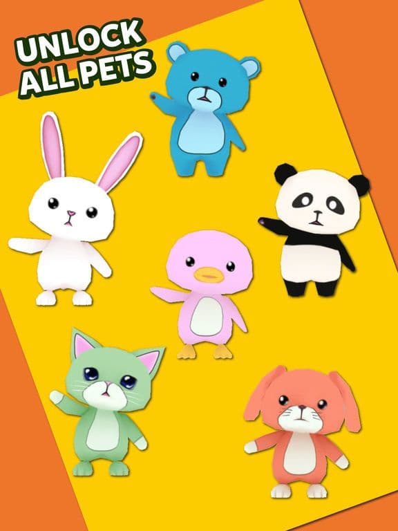 Cute Pets Run 3D screenshot 3