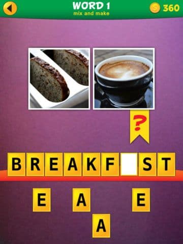 2 Pics 1 Word: Mix Pics Puzzle screenshot 4