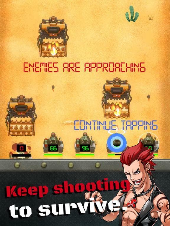 Tank Army - Fast Fingers Shmup screenshot 3