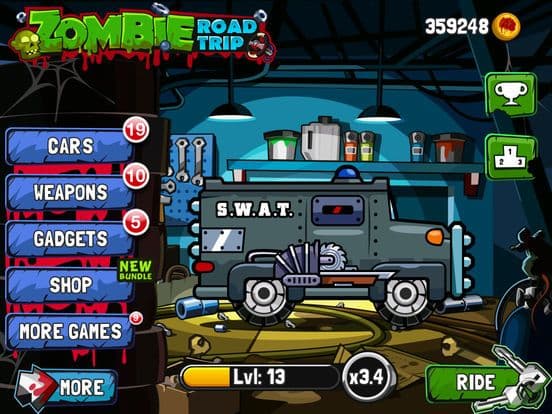 Zombie Road Trip screenshot 3