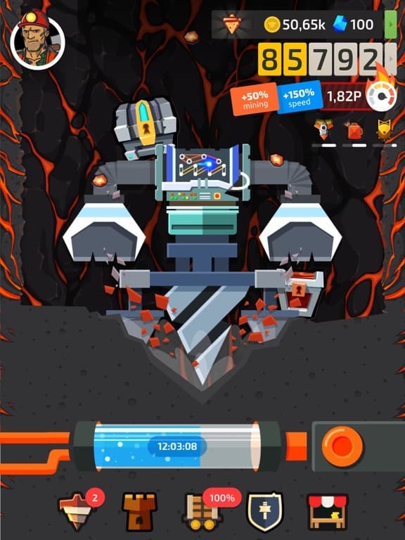 Drilla: Idle Gold Miner Game screenshot 3