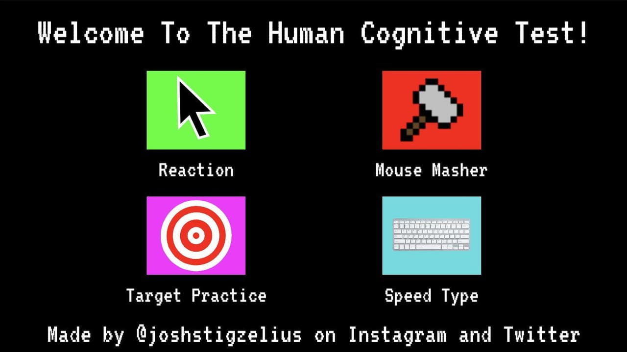 The Human Cognitive Test screenshot 2