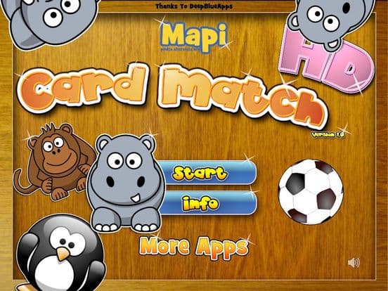 Card Match For Kids HD screenshot 3