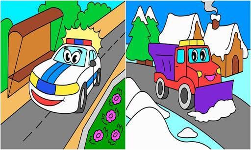 Painting cars screenshot 5