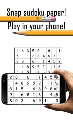 Easy Sudoku for FREE: Snap Sudoku Paper! screenshot 3