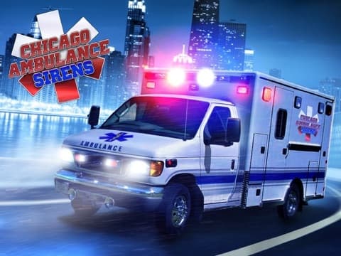 Chicago Ambulance - Sirens: Quick 3D Emergency Car Driving Game screenshot 2