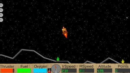 Camp Camp Lunar Lander screenshot 2