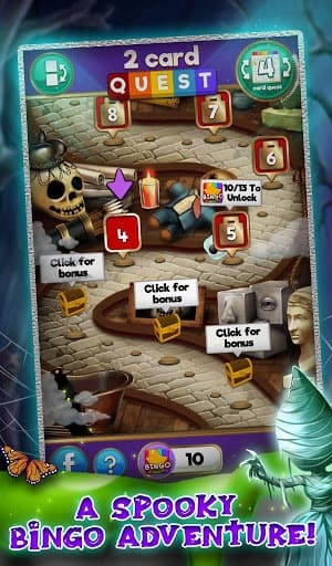 Bingo Monster Mania - Spooky Adventures screenshot 2