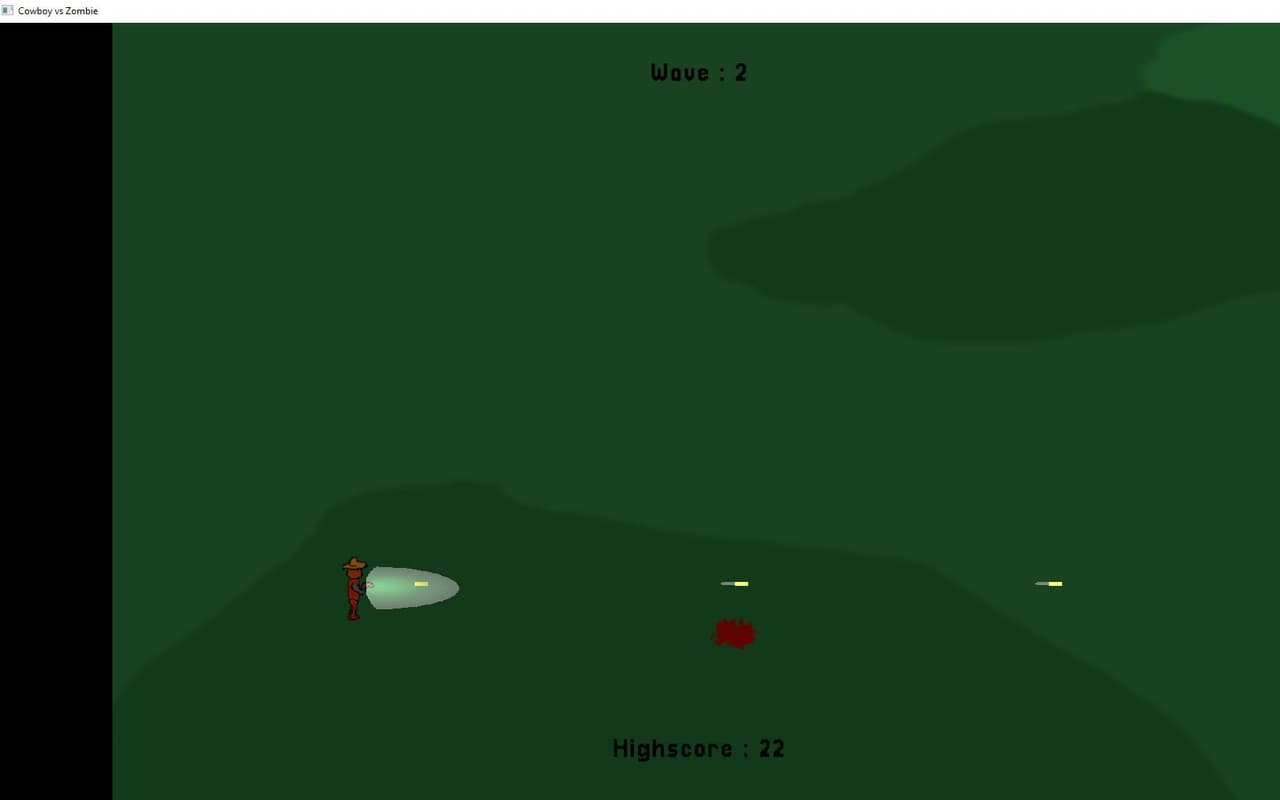 Cowboy versus Zombies, MigthyCode version screenshot 6