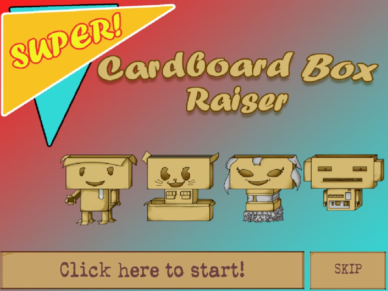 Super Cardboard Box Raiser screenshot 2