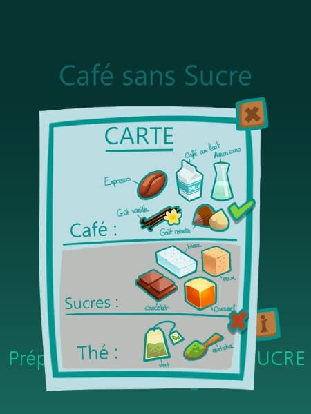Café sans sucre screenshot 2