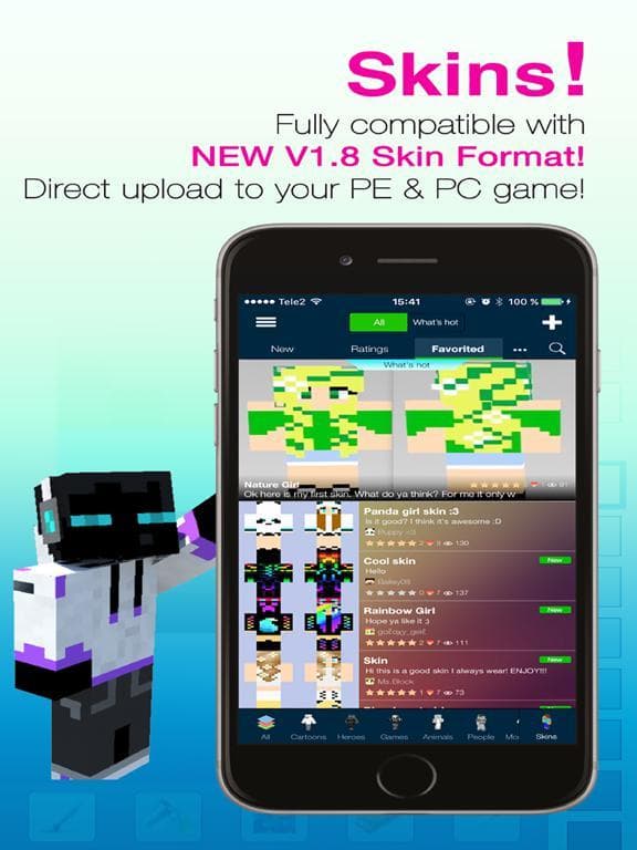 Seeds Lite For Minecraft - Server, Skin, Community screenshot 3