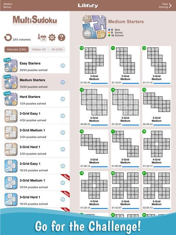 MultiSudoku: Samurai Puzzles
