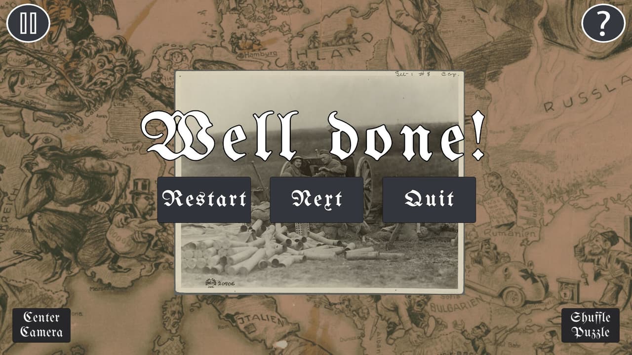 Historical Jigsaw Puzzle: World War I screenshot 6