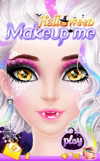 Halloween Makeup Me screenshot 2