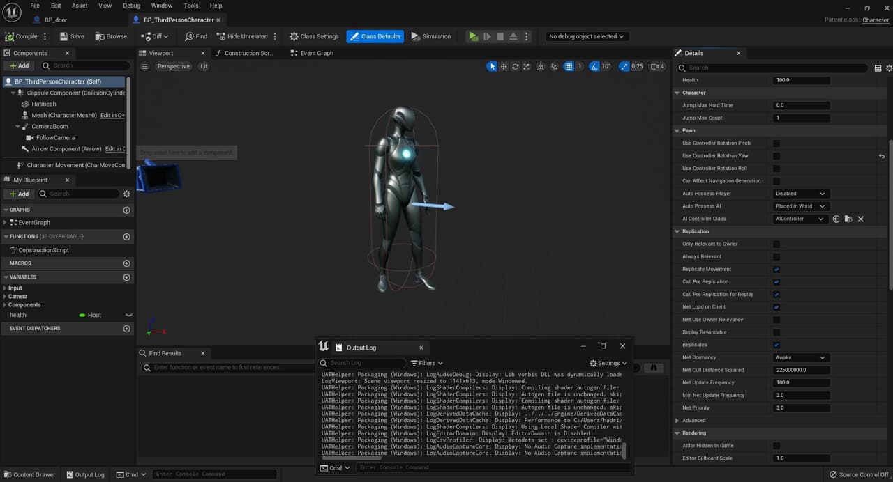 BasicUnrealZone1Networking screenshot 3
