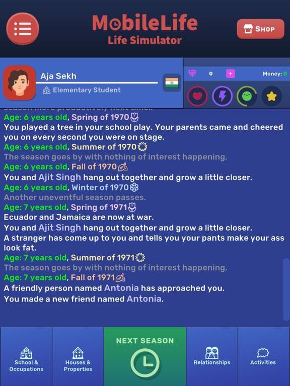 MobileLife - Life Simulator screenshot 2