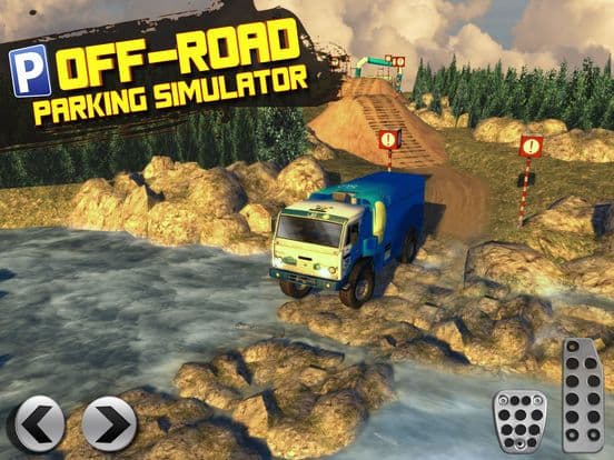 Offroad 4x4 Truck Trials Parking Simulator a Real Car Stunt Driving Racing Sim screenshot 2
