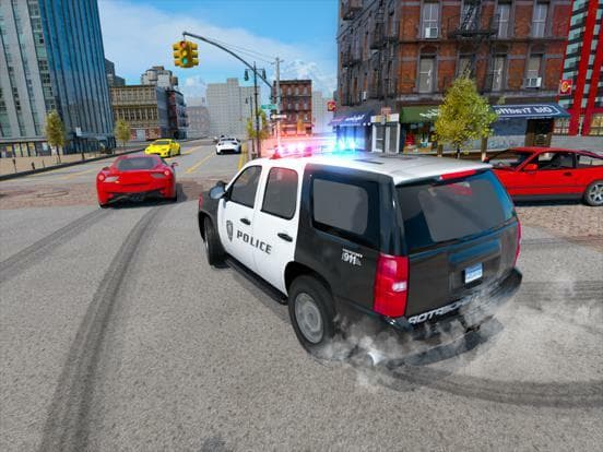 Police Car Drift Simulator screenshot 4