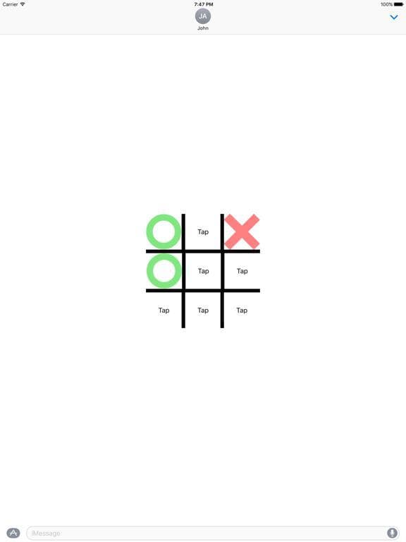 Tic Tac Toe for Message screenshot 4
