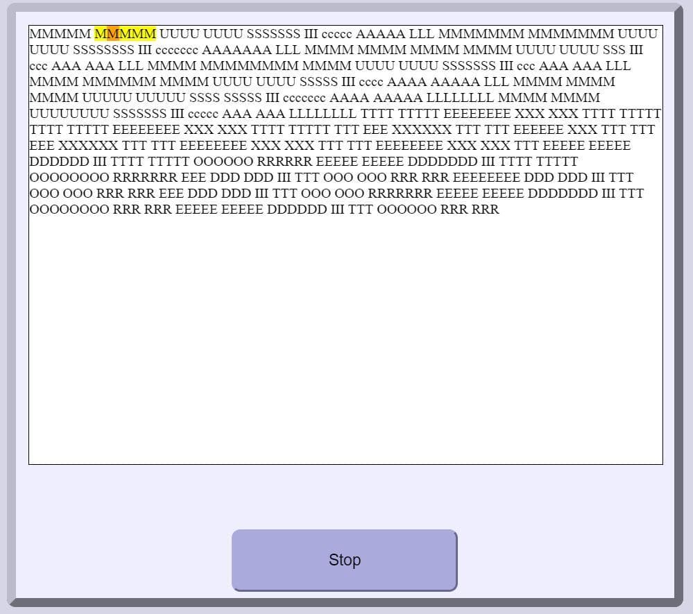 Musical Text Editor