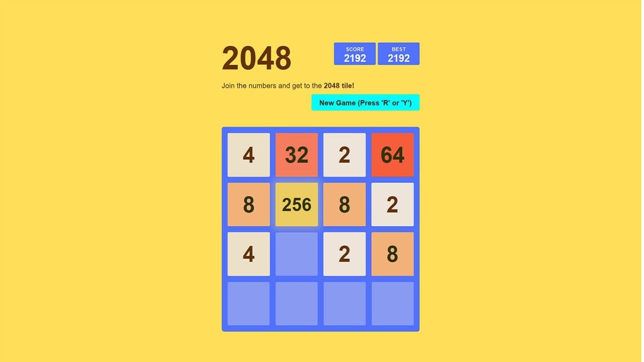 2048 Colorful screenshot 2