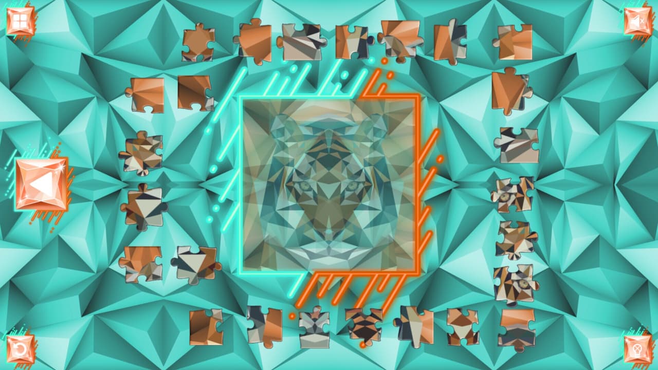 Poly Jigsaw: Predators screenshot 4