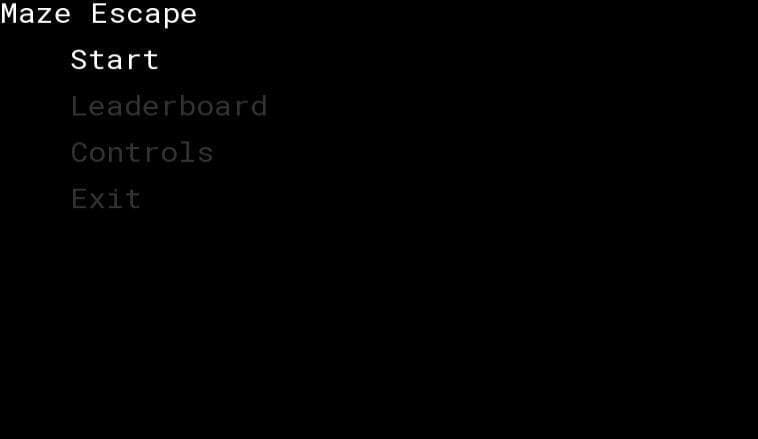Maze Escape (itch) (Mikha, RigsInRags) screenshot 2