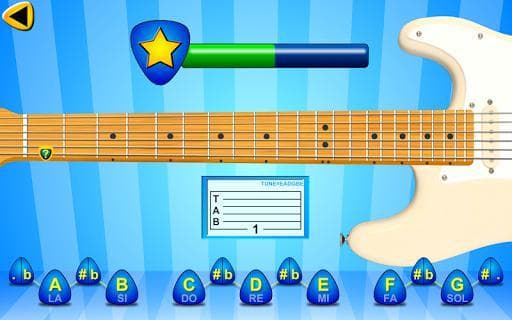 Learn music notes on your Guitar Fretboard screenshot 2