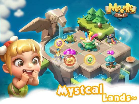 Meeerge:3in1- Fun merge game screenshot 2