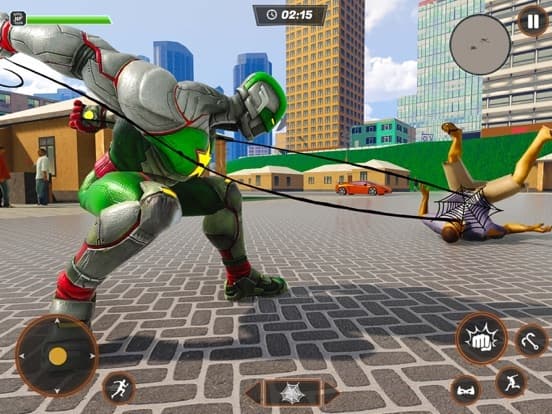 Iron Superhero war Real Heros screenshot 3