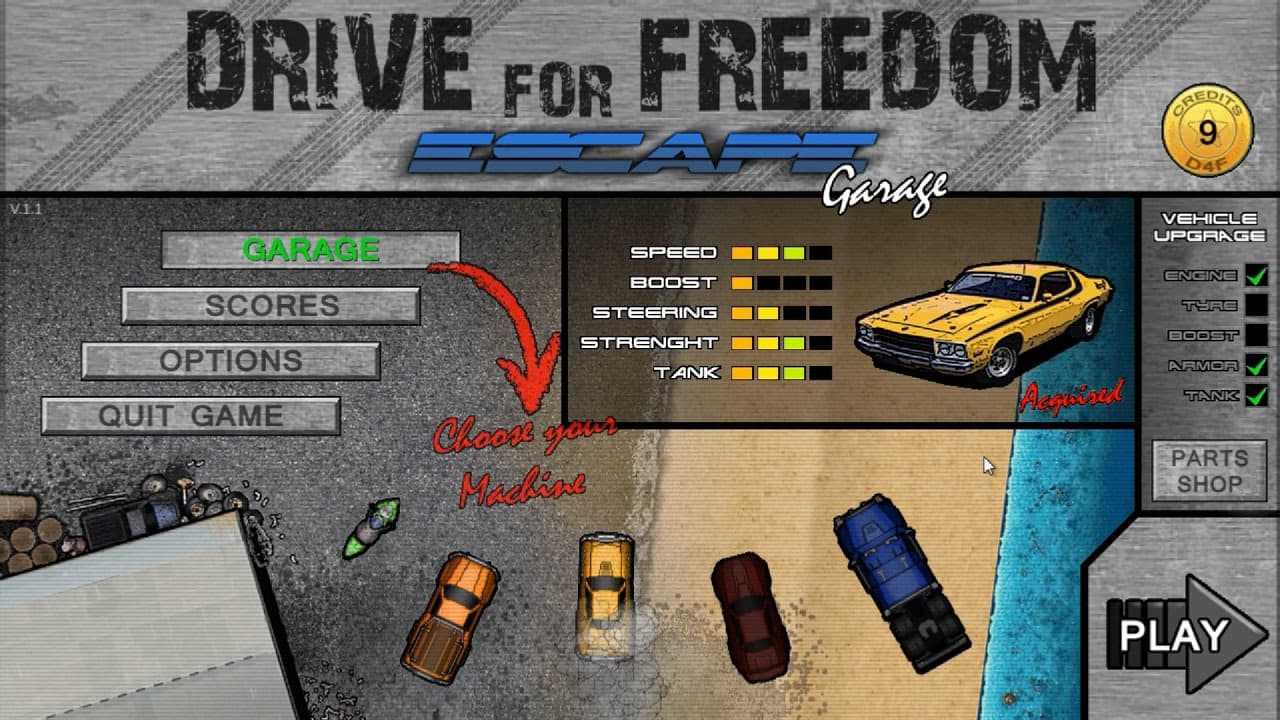 Drive for Freedom - Escape (prologue) screenshot 2