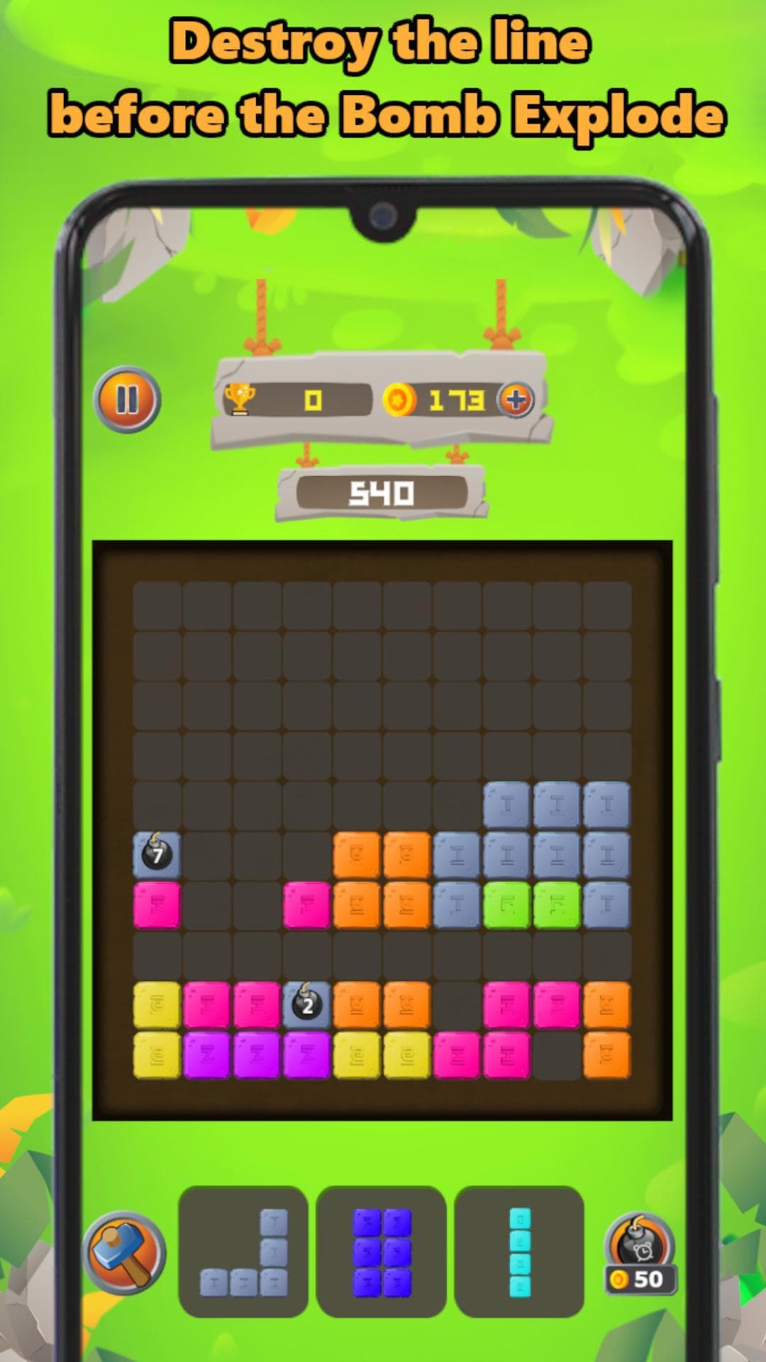 African Blocks Puzzle screenshot 3