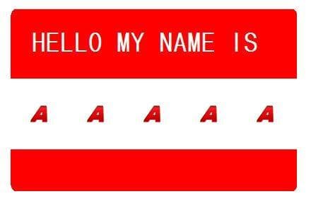 YOUR NAME SUCKS