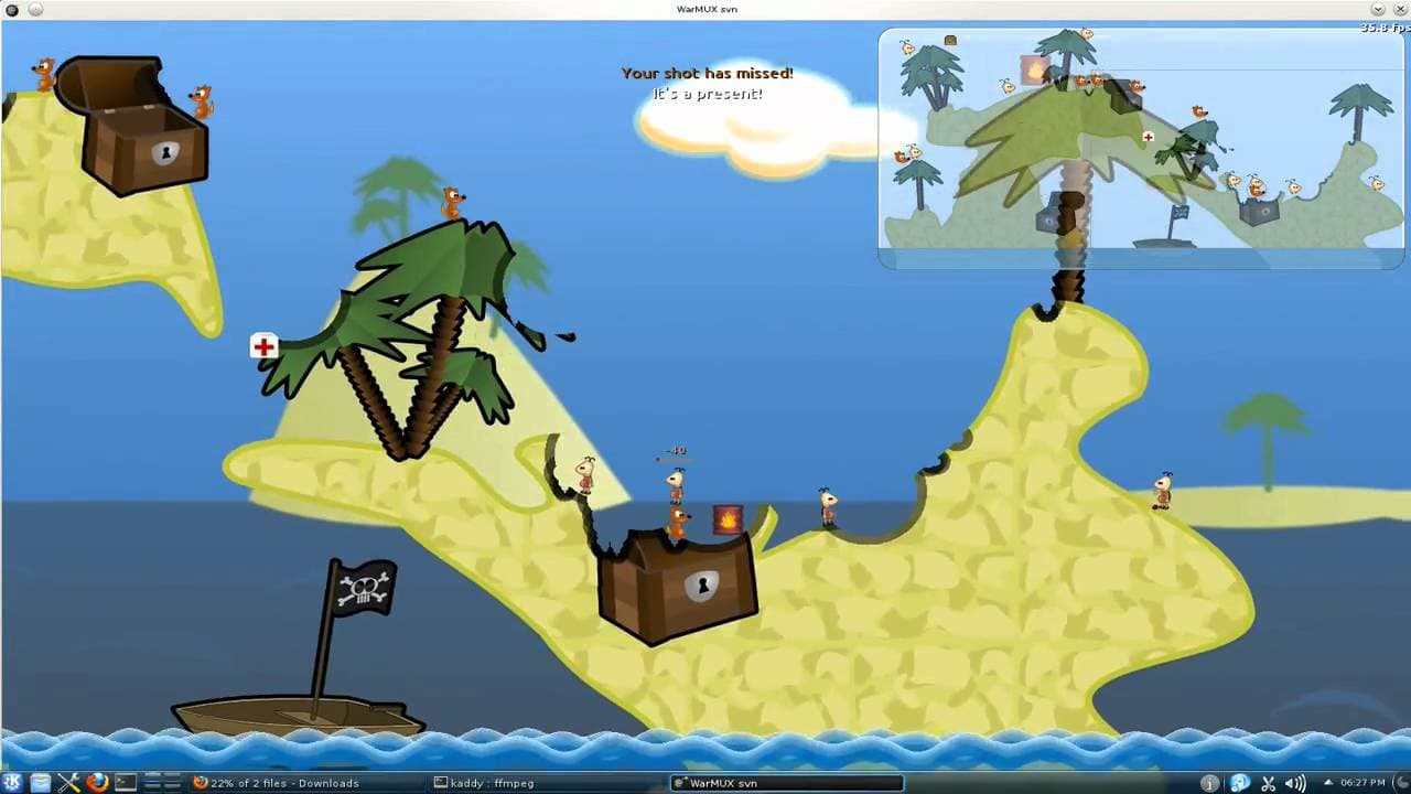 Warmux screenshot 4