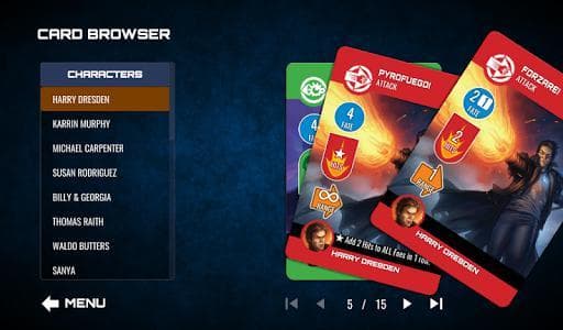 The Dresden Files Cooperative Card Game screenshot 2