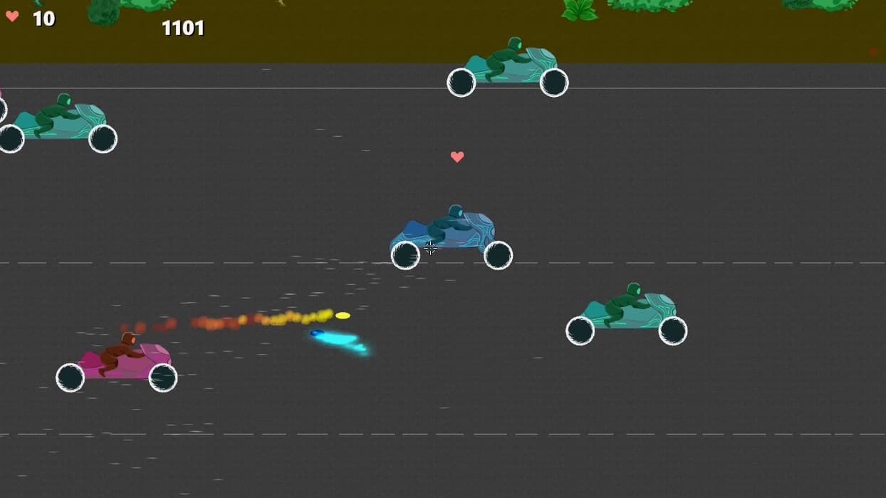 Learn to Drive on Moto Wars screenshot 3