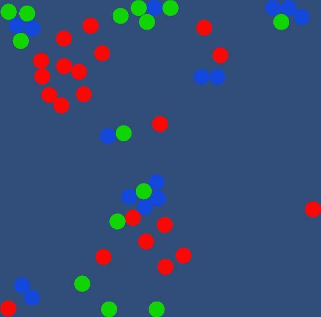 particle game of life - unity edition