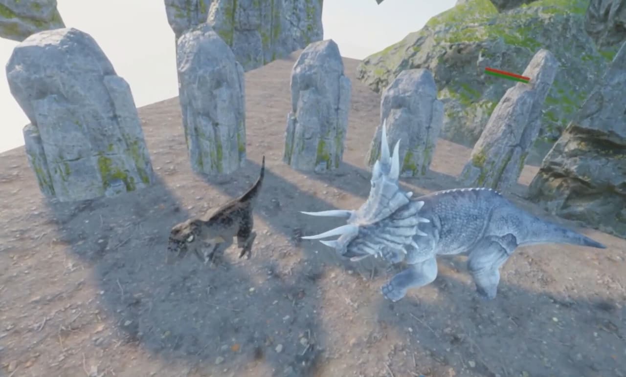 VR Dinosaur Fight screenshot 2